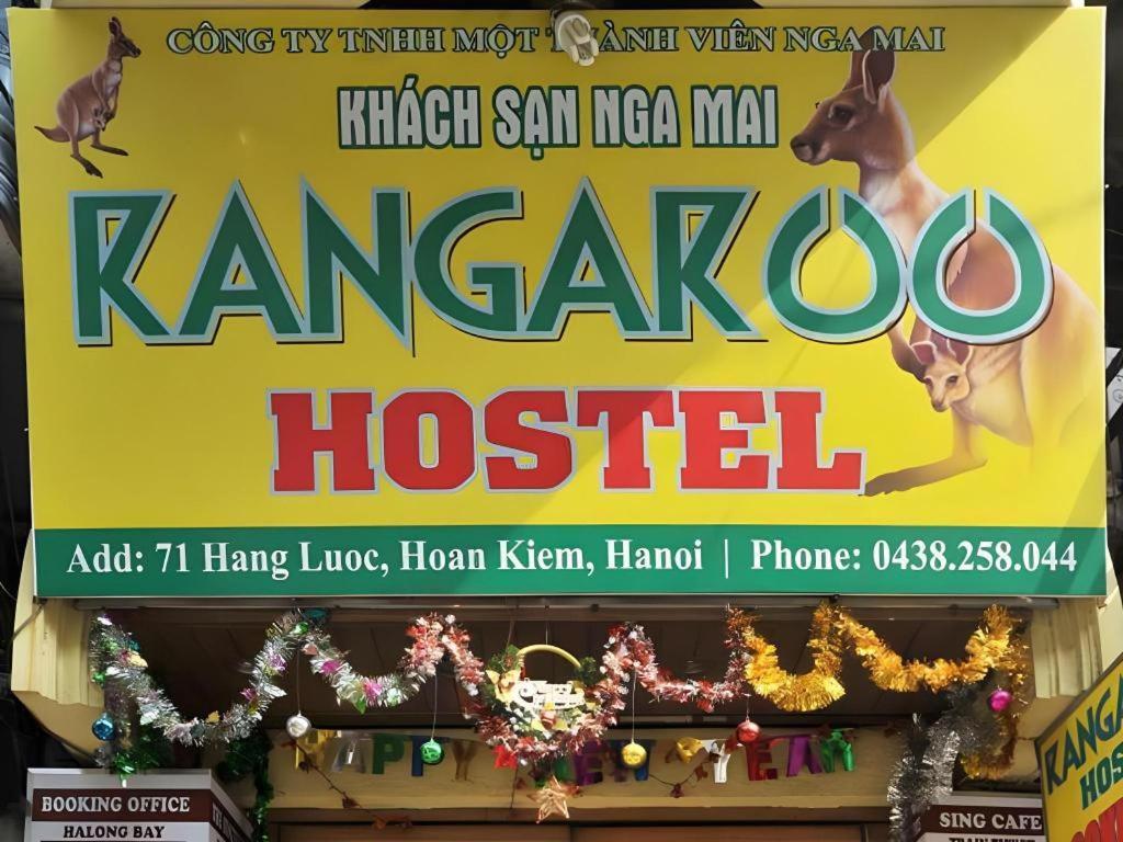 Kangaroo Hostel Hanoi Kültér fotó
